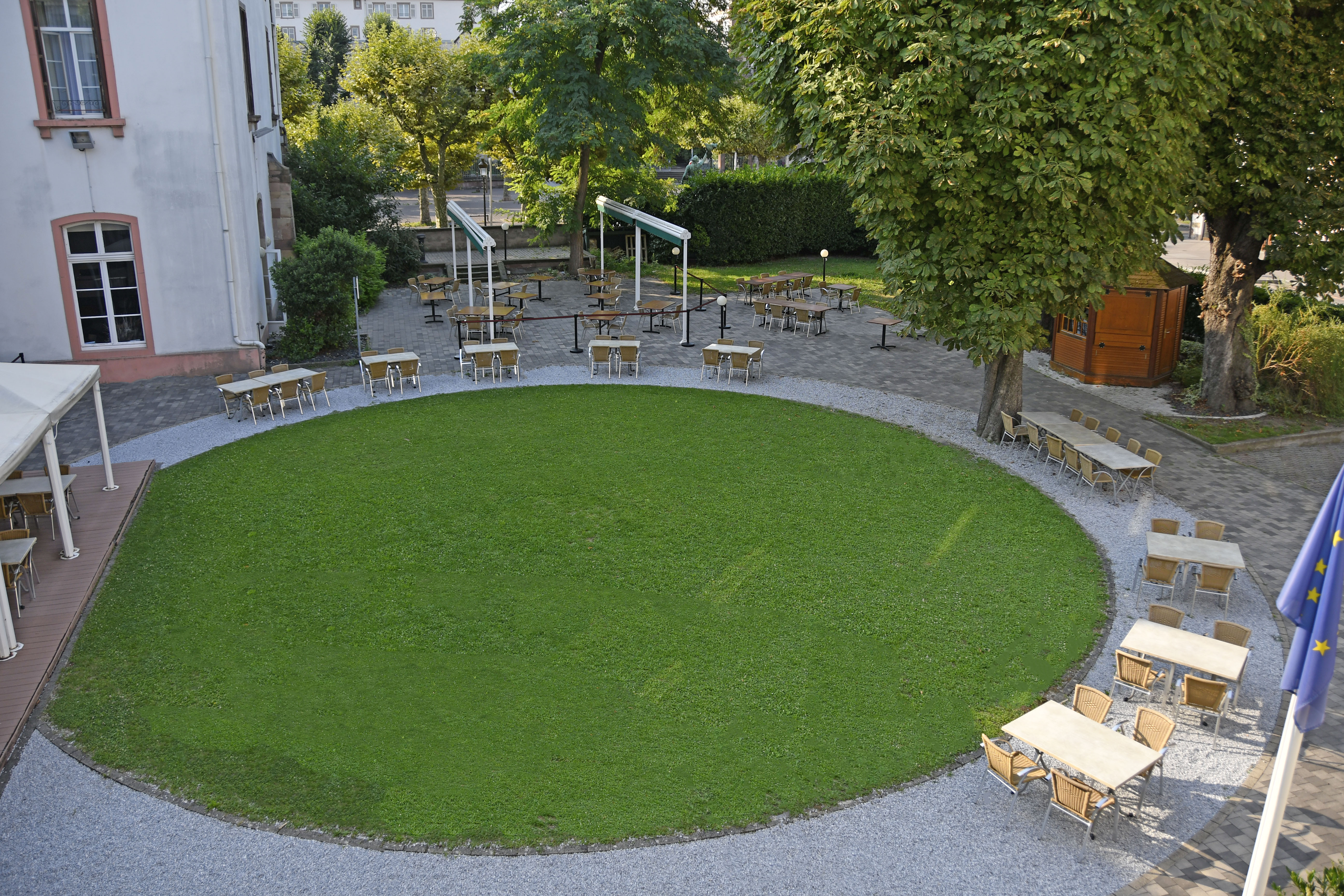 Le jardin du Cercle
